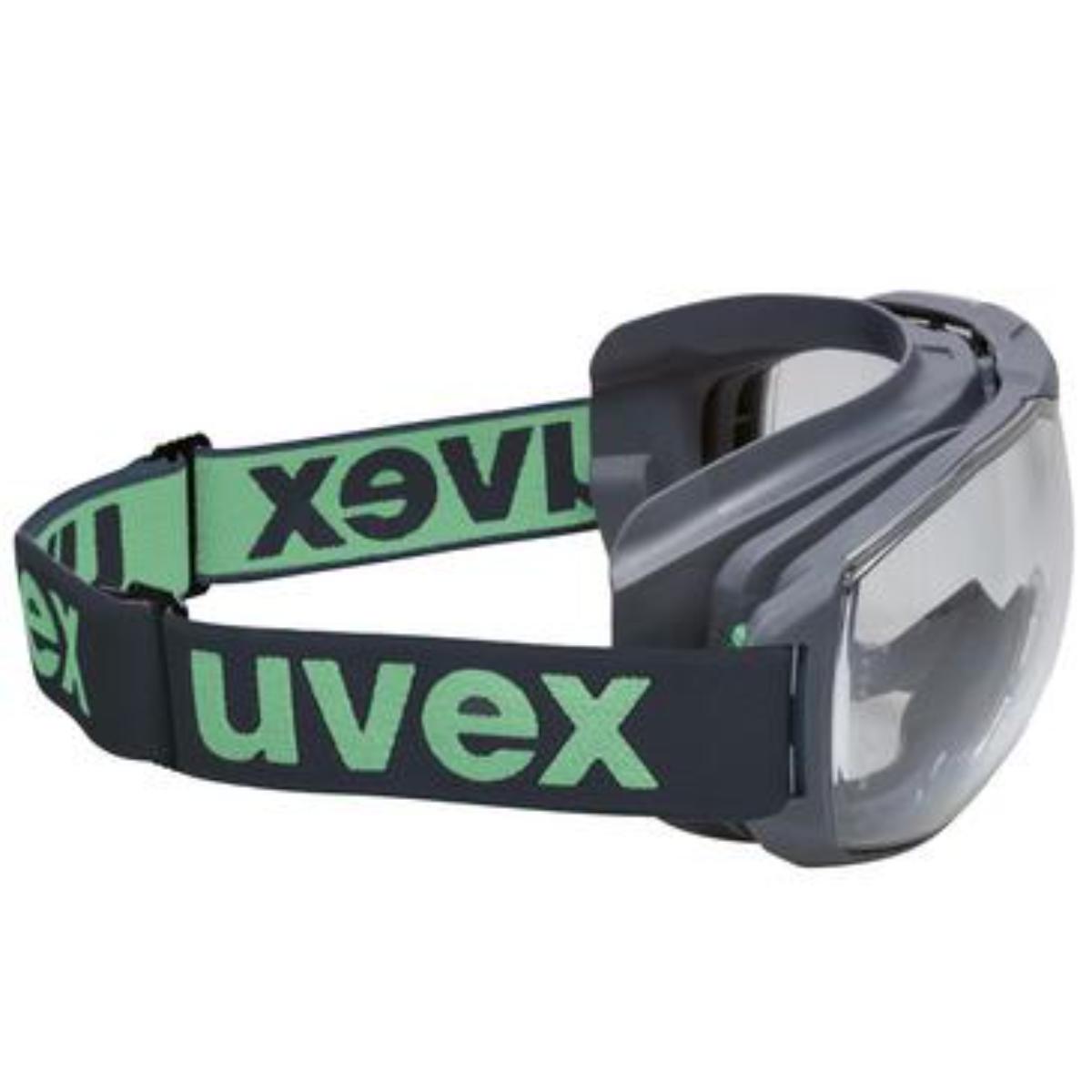 uvex Vollsichtbrille megasonic planet grau, grün, anthrazit, jade