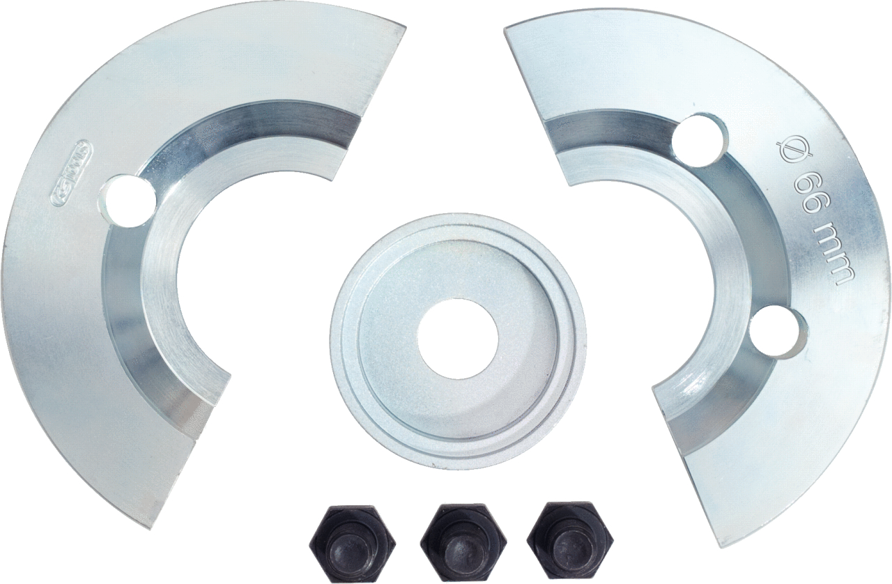 KS Tools Halbschalen-Ergänzungs-Satz 6-tlg für Ø 66 mm