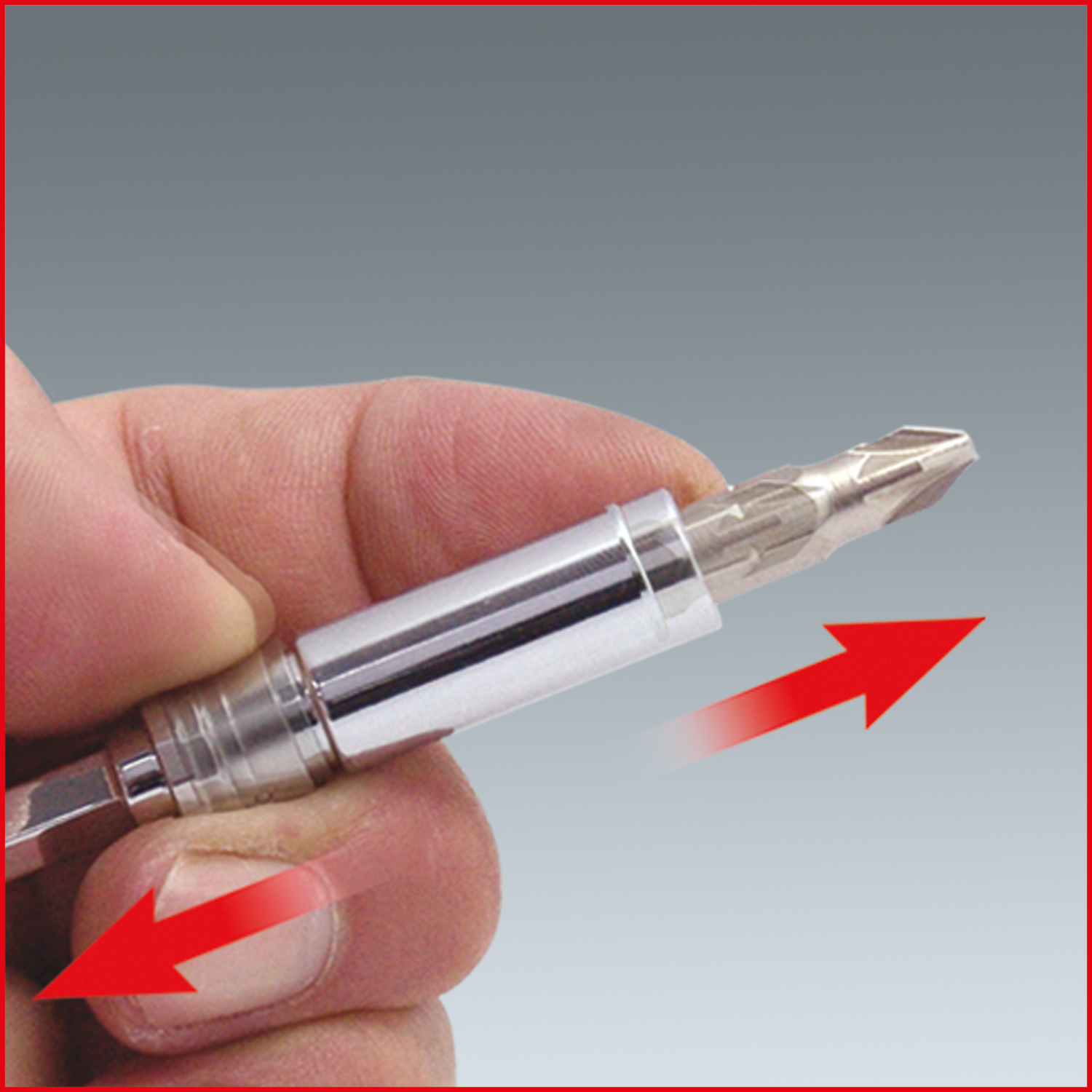 KS Tools 1/4" Auto-Slimlock Schnellwechsel-Bithalter, 65mm