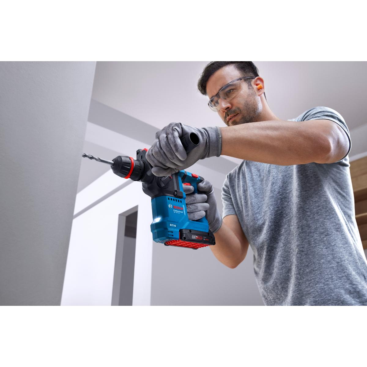 Bosch Akku-Bohrhammer mit ONECHUCK GBH 18V-18 X