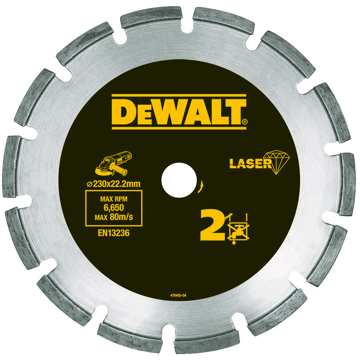 DEWALT Diamanttrennscheibe LaserHP2 230mm