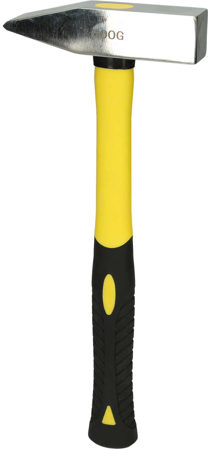 KS Tools EDELSTAHL Schlosserhammer mit Fiberglasstiel