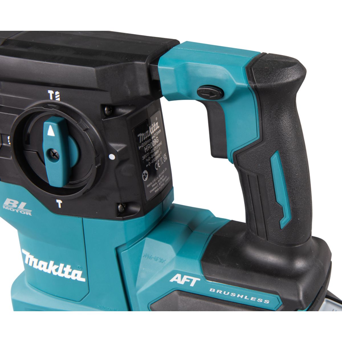 Makita Akku-Kombihammer 40V max. mit Schnellwechselfutter (ohne Akkus, ohne Ladegerät) HR009GZ