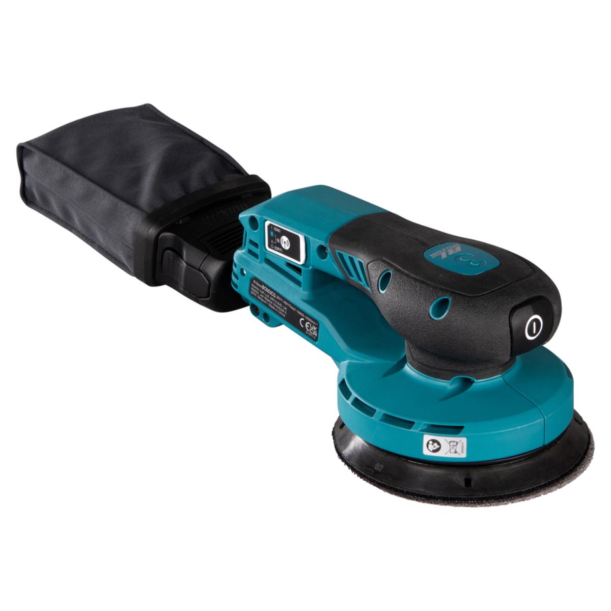 Makita Akku-Exzenterschleifer XGT - Connector - 125 mm Ø - 3,0 mm Hub - 1,6 m Kabel - BO003CGZ