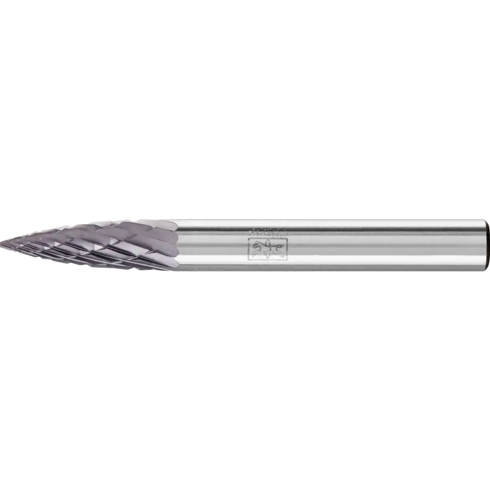 PFERD TOOLS Hartmetall Frässtift Spitzbogen SPG Z3P universal mittel kreuzverzahnt HICOAT