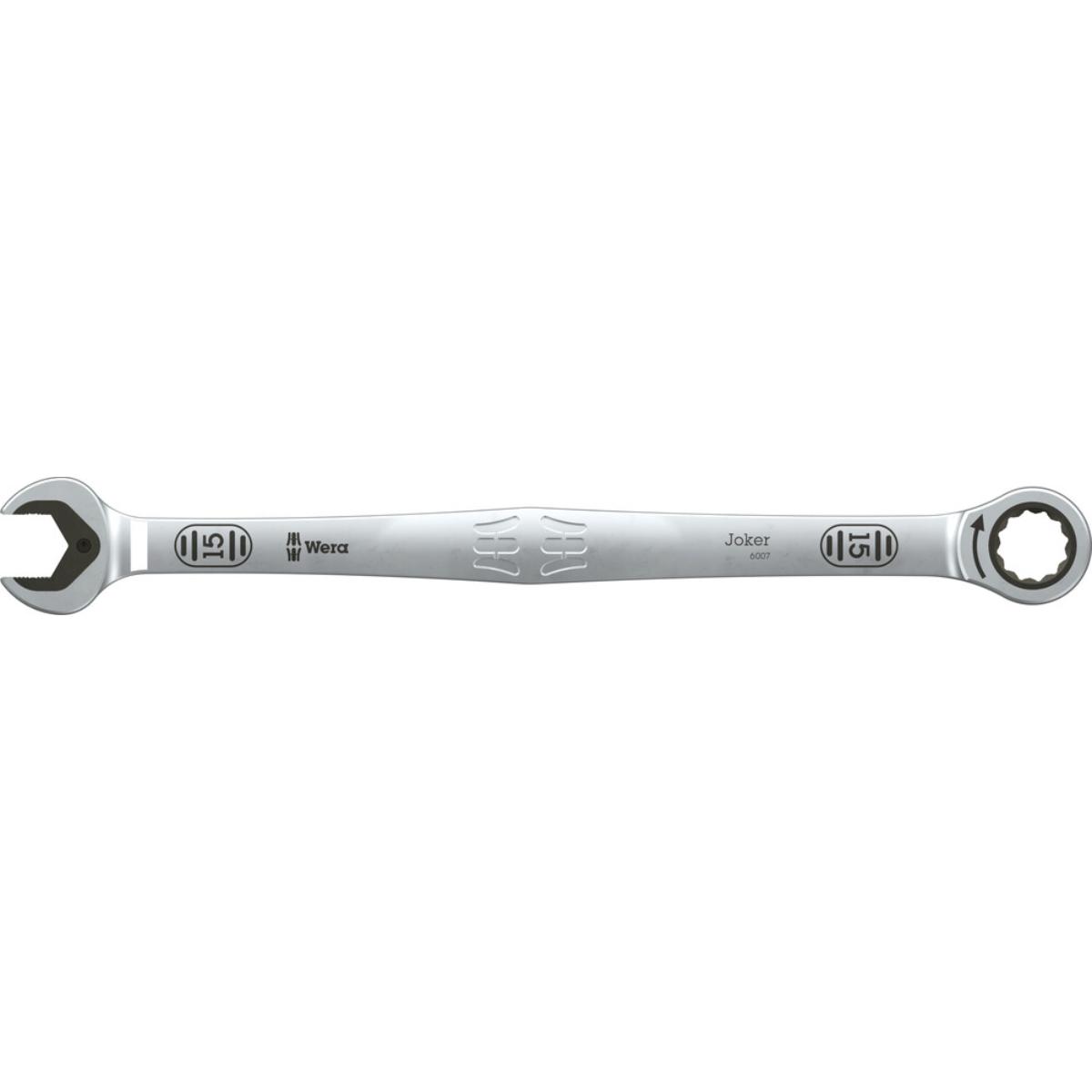 Wera 6007 Joker Maul-Ringratschen-Schlüssel SB, lange Ausführung