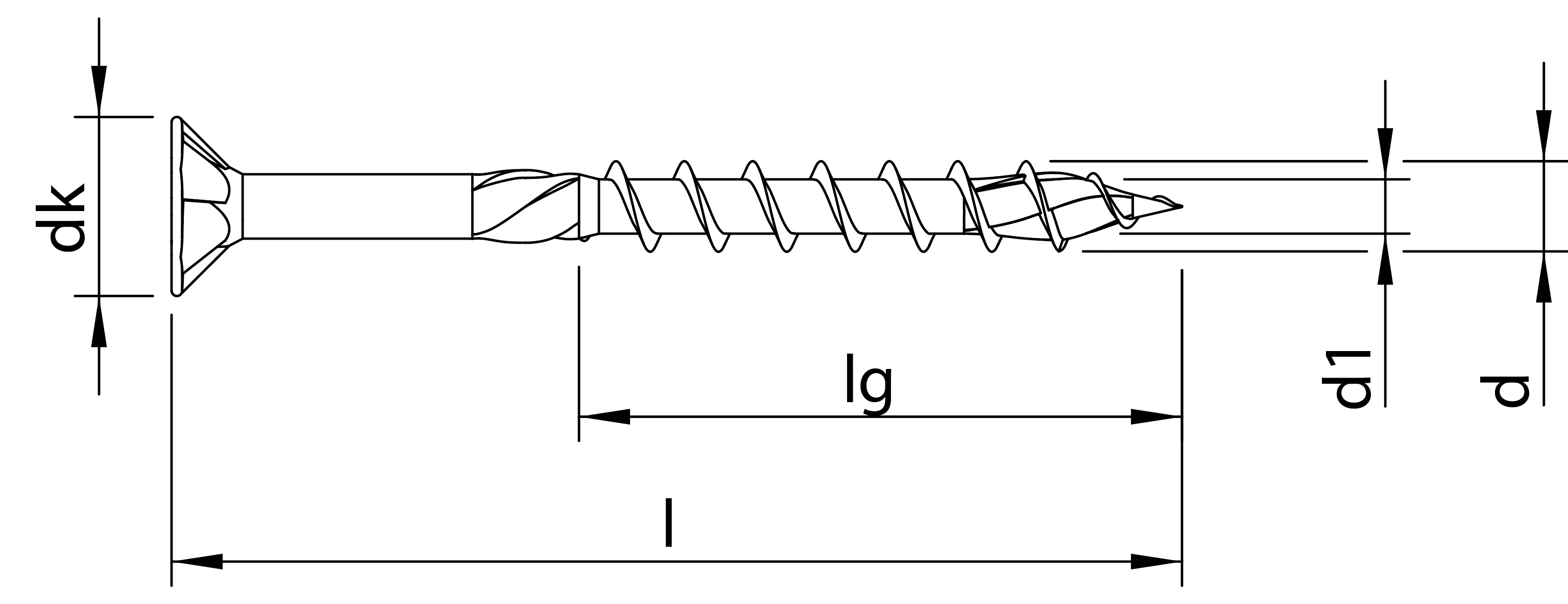 HECO TOPIX-plus, 3mm Senkkopf, T-Drive, TG, A3K