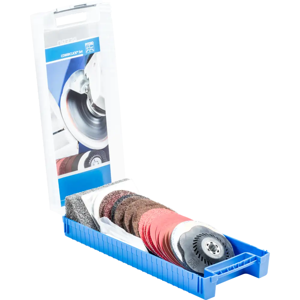 PFERD TOOLS COMBICLICK Set 19-tlg. Ø 115 mm