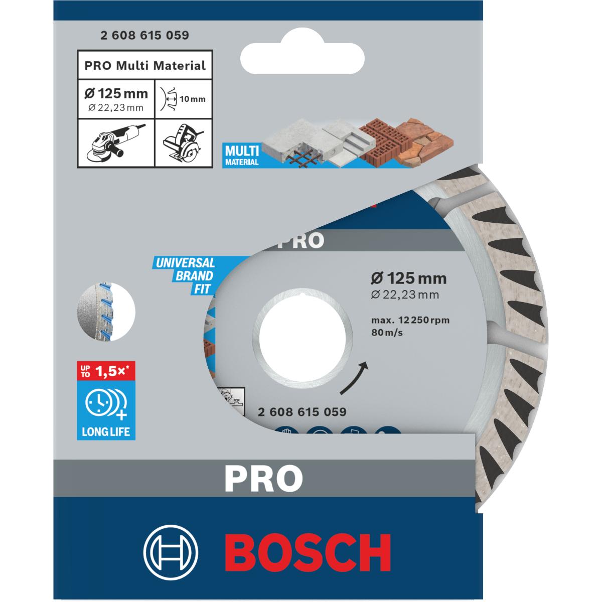 Bosch PRO Diamanttrennscheibe Standard for Universal