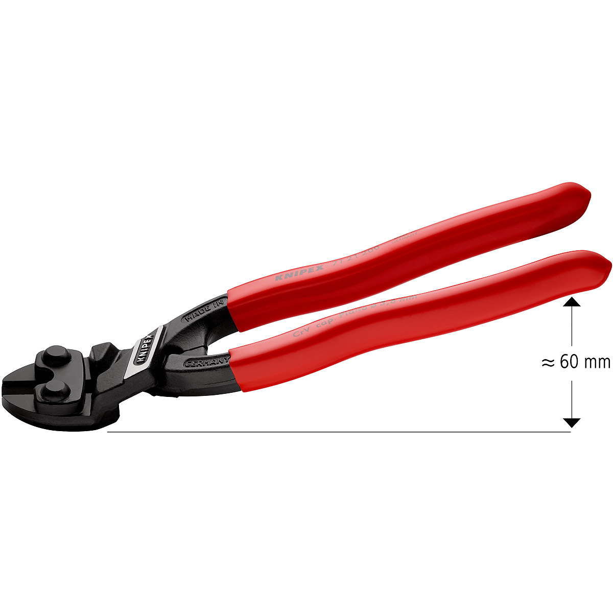 KNIPEX CoBolt Kompakt-Bolzenschneider