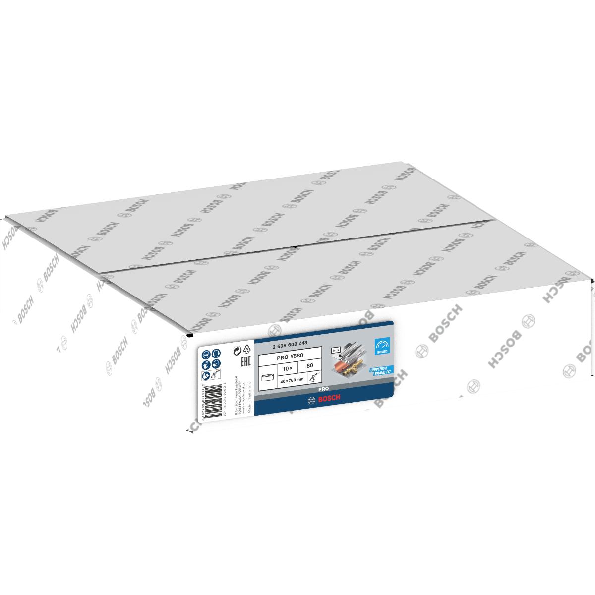 Bosch PRO Schleifband Y580 Best for Inox, 40 x 760 mm