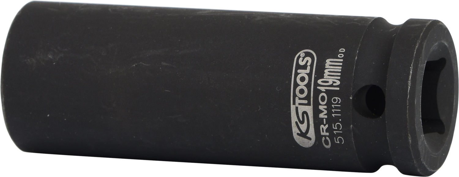 KS Tools 1/2" Sechskant-Kraft-Stecknuss, lang