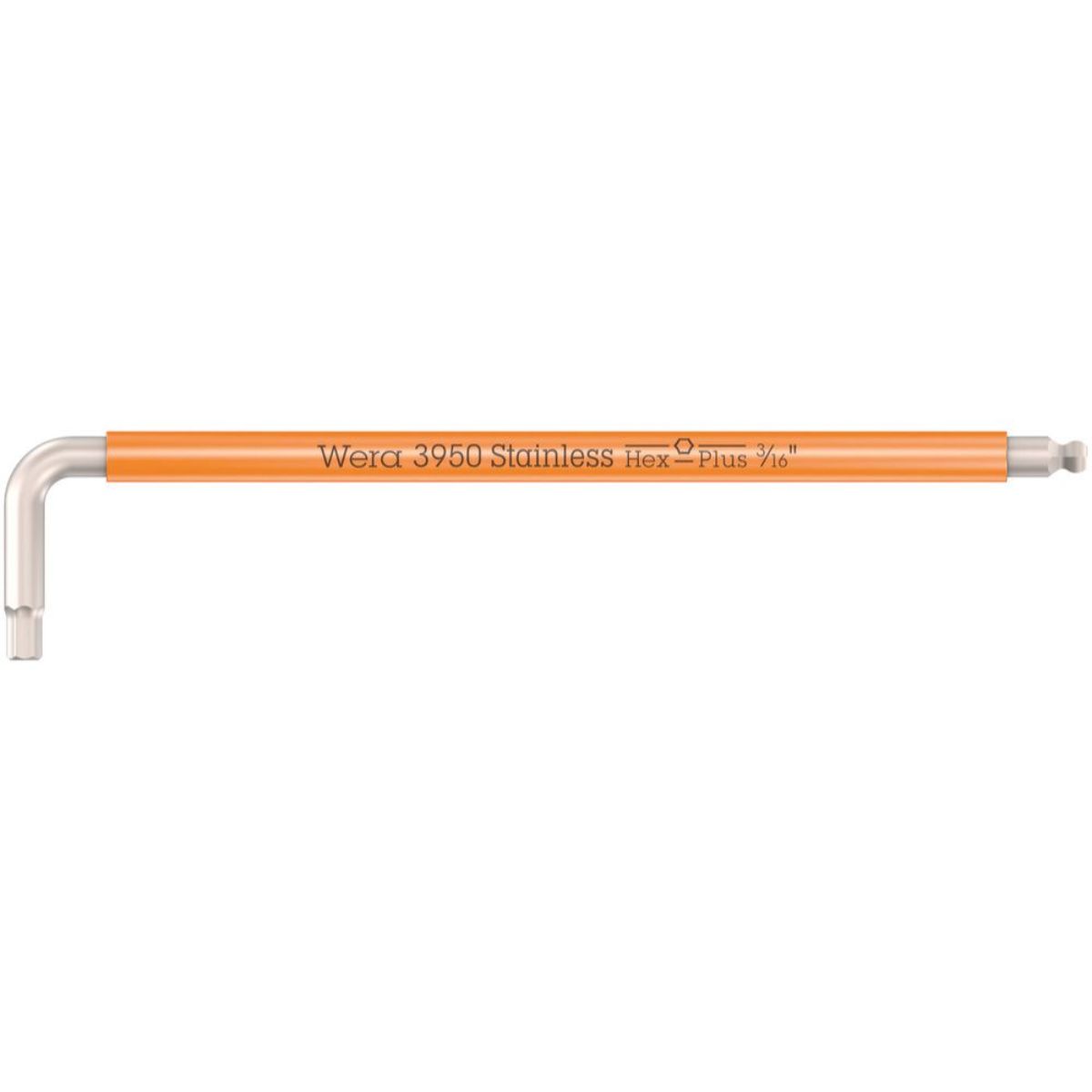 Wera 3950 SPKL Multicolour Imperial Winkelschlüssel, zöllig, Edelstahl