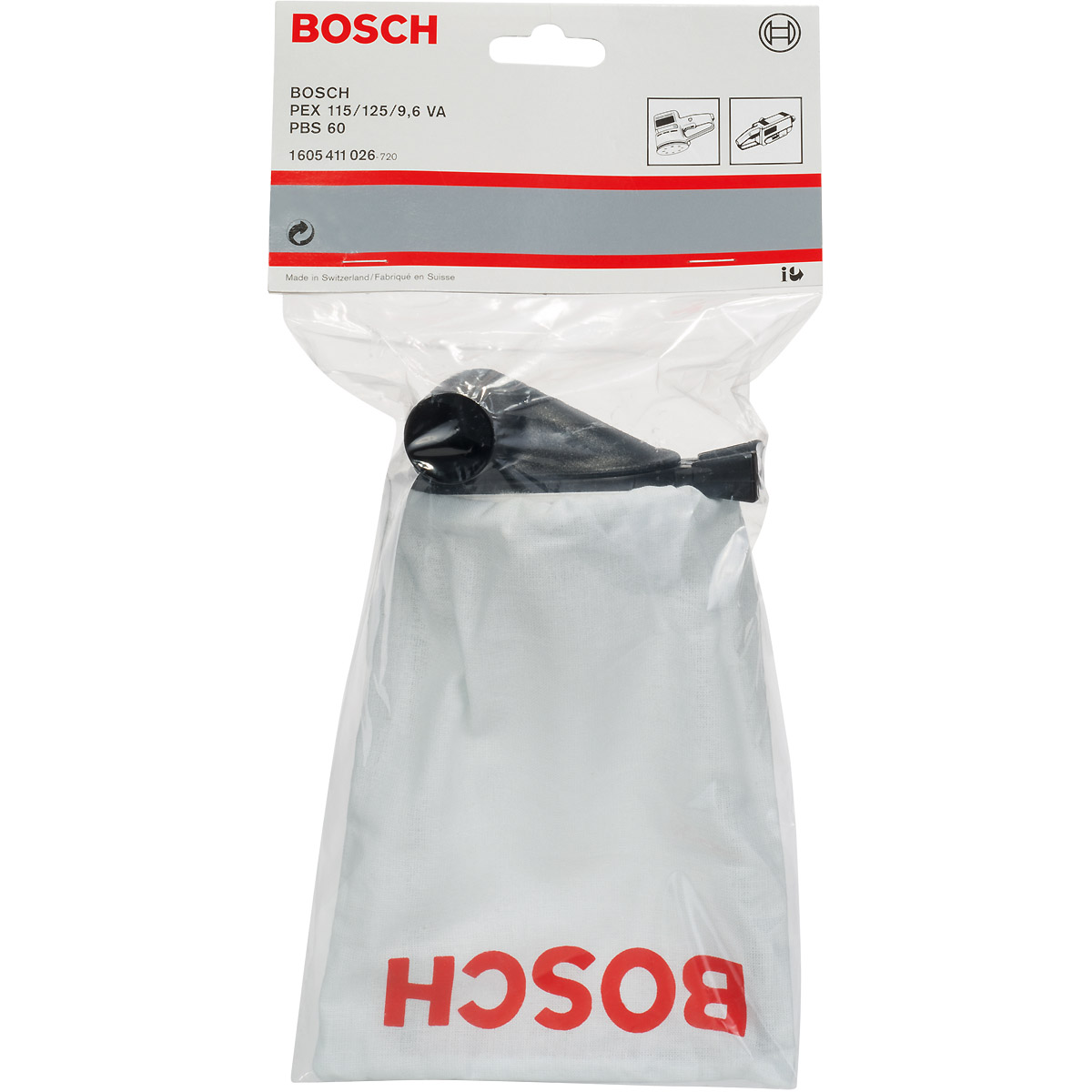 Bosch Staubbeutel, passend zu PEX 115 A / 125 AE, PBS 60 / 60 E