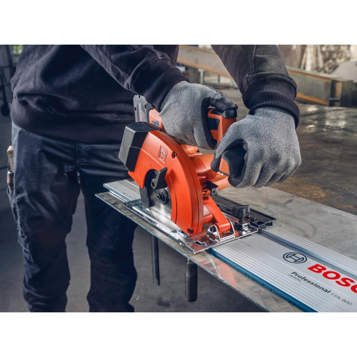 Fein Kompakte Akku-Handkreissäge für Metall F-IRON Cut 57 AS Set 2 x 8 Ah