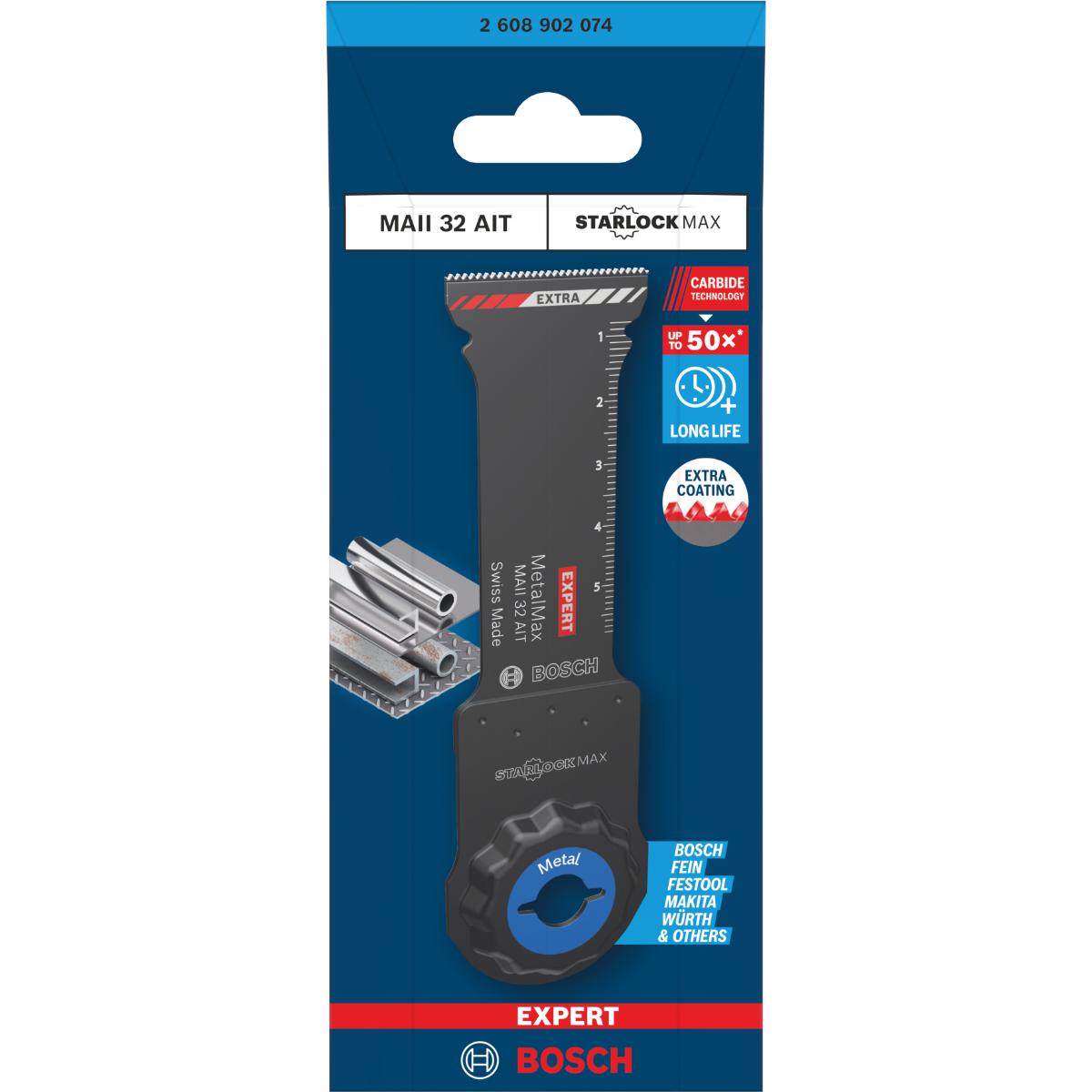 Bosch EXPERT MAII 32 AIT MetalMax Tauchsägeblatt, 32 x 70 mm