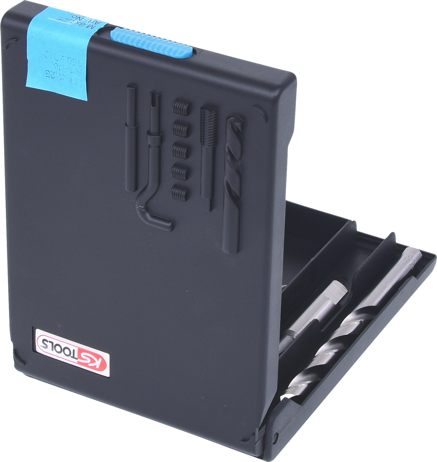KS Tools Nirostahl Gewinde-Reparatur-Satz M8x1,25x10,8mm, 24-tlg