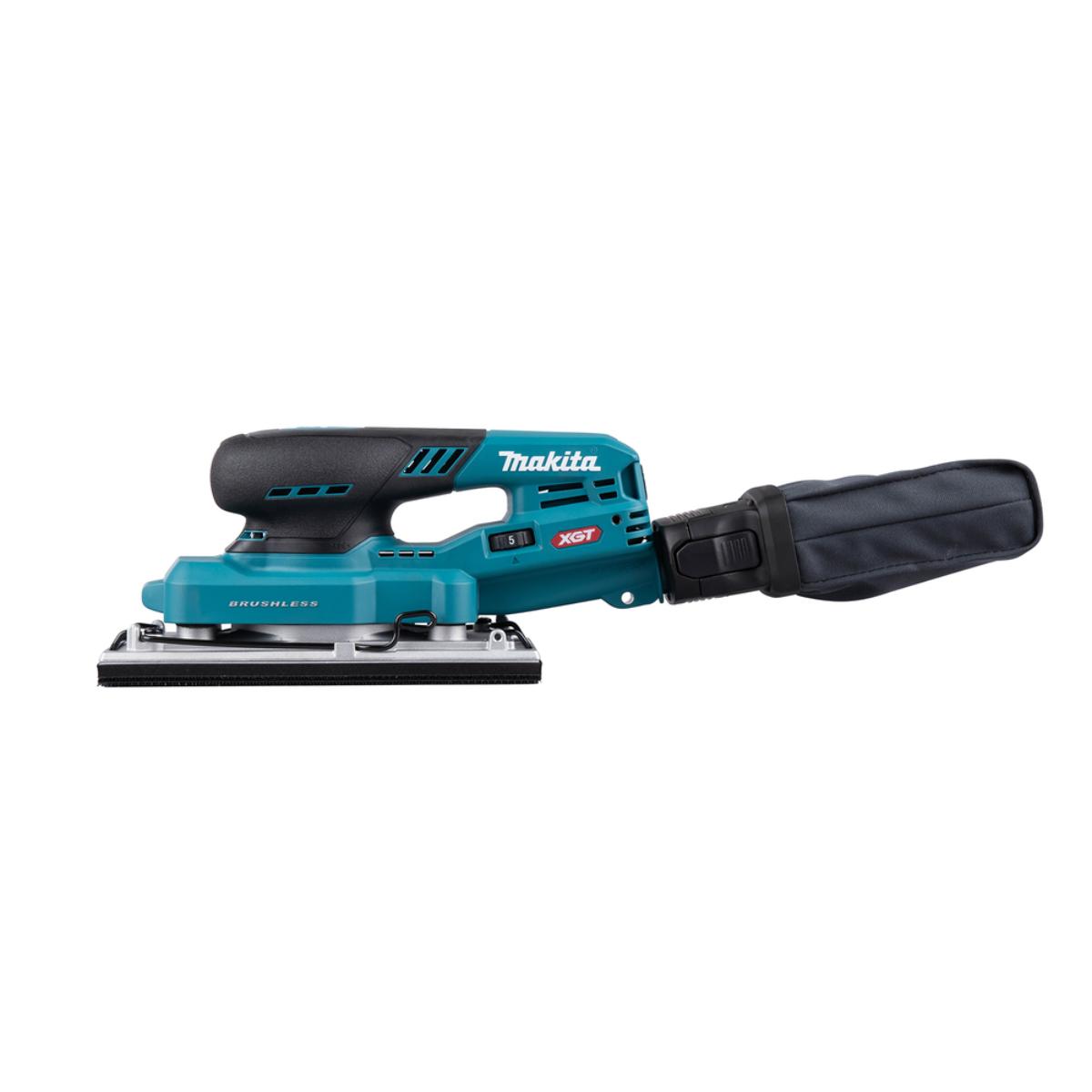 Makita Akku-Schwingschleifer XGT, Connector, 93x185 mm, 6.000 - 12.000 min(-1), 2,0 mm Hub, 1,6 m Kabel