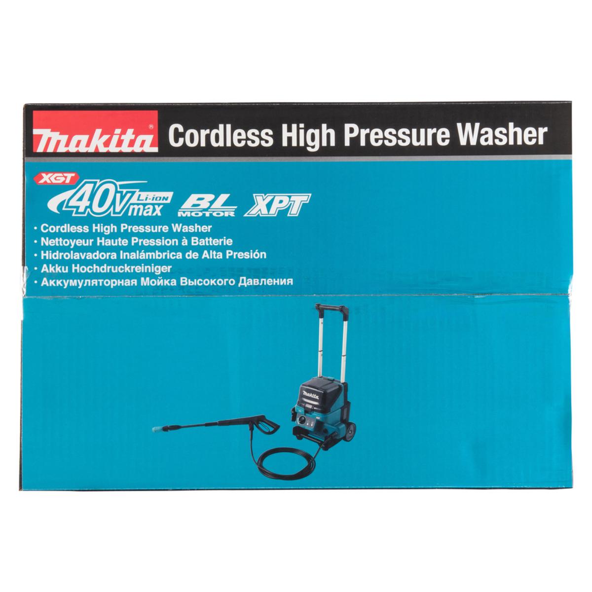 Makita Akku-Hochdruckreiniger 40V max bis 115 bar Wasserdruck 1200 Watt