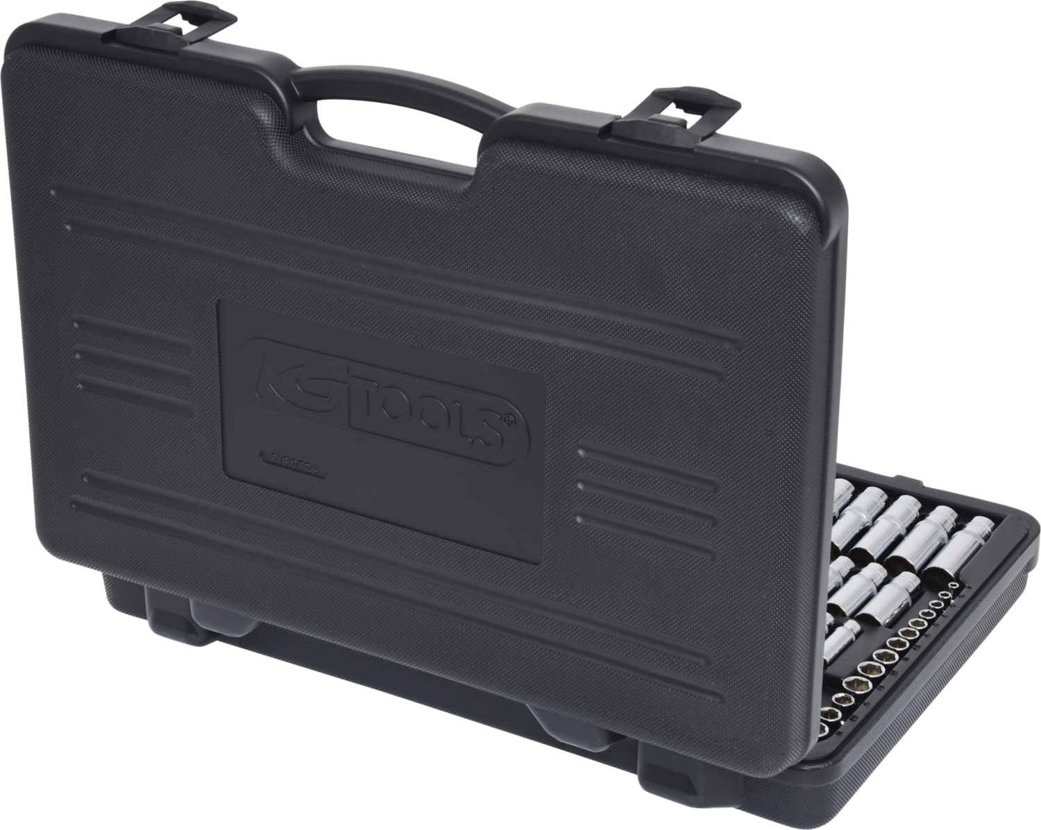 KS Tools 1/4"+3/8"+1/2" CHROMEplus Steckschlüssel-Satz, 124-tlg