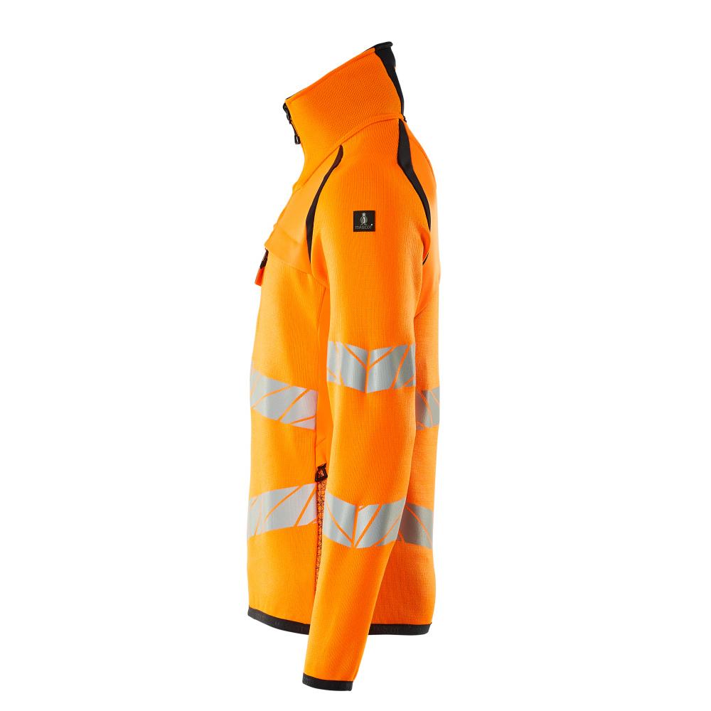 MASCOT Herren Strickpullover mit kurzem Reißverschluss ACCELERATE SAFE