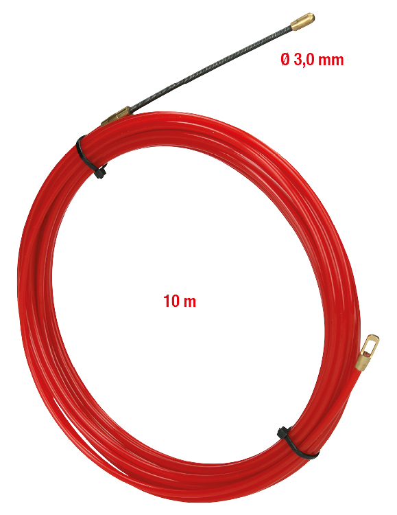 KS Tools Kabel-Einziehdraht, 10,0 m