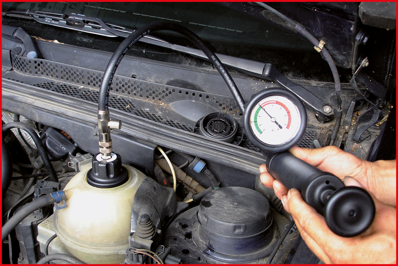 KS Tools MASTER Kühlsystem-Diagnose-Service-Satz, 25-tlg