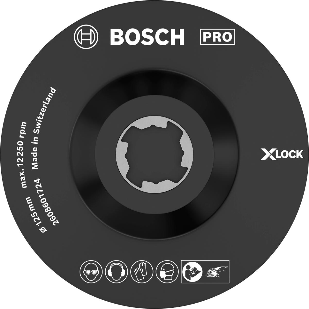 Bosch PRO X-LOCK SCM Stützteller mit Mittelstift