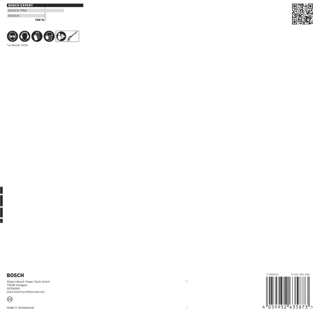 Bosch EXPERT M480 Schleifnetz, 225 mm, 5 Stück