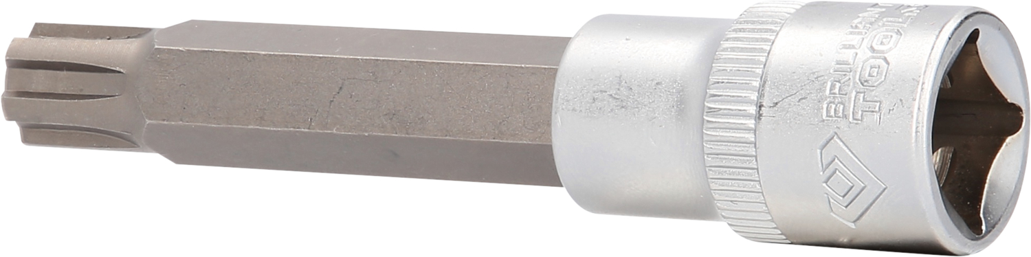 Brilliant Tools 1/2" RIBE-Bit-Stecknuss, 100 mm lang