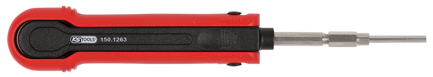 KS Tools Entriegelungswerkzeug für Rundstecker-Rundsteckhülsen 2,3 mm (AMP Tyco 2,3, Delphi 2,3, GHW