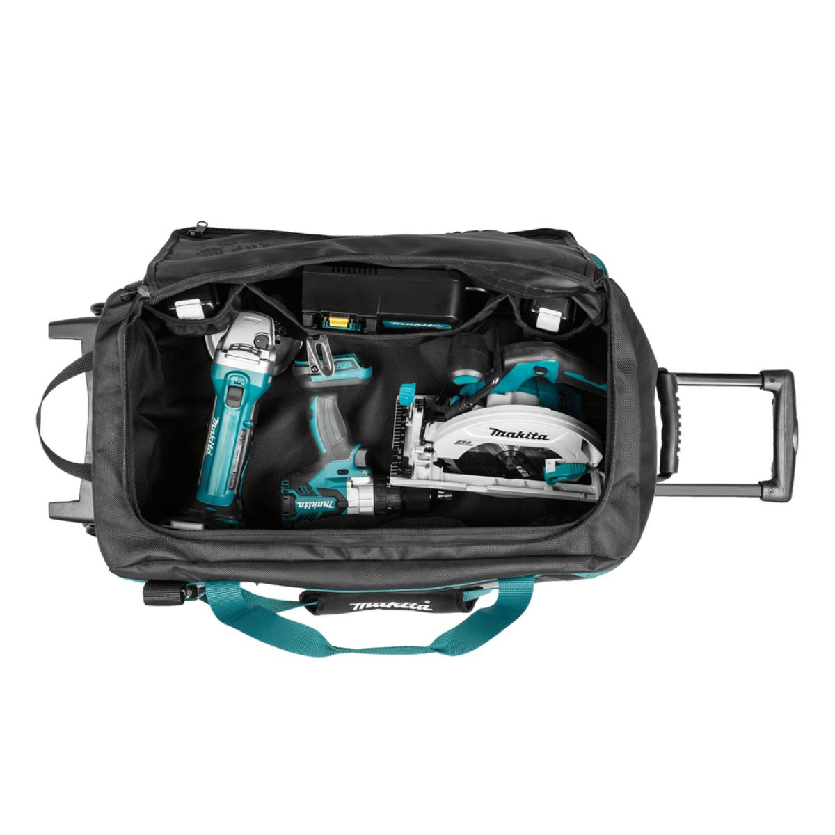 Makita Werkzeugtasche mit Trolley 680x330x330 mm (LxBxH) - 3,7 kg - 40 Liter - max. 13 kg