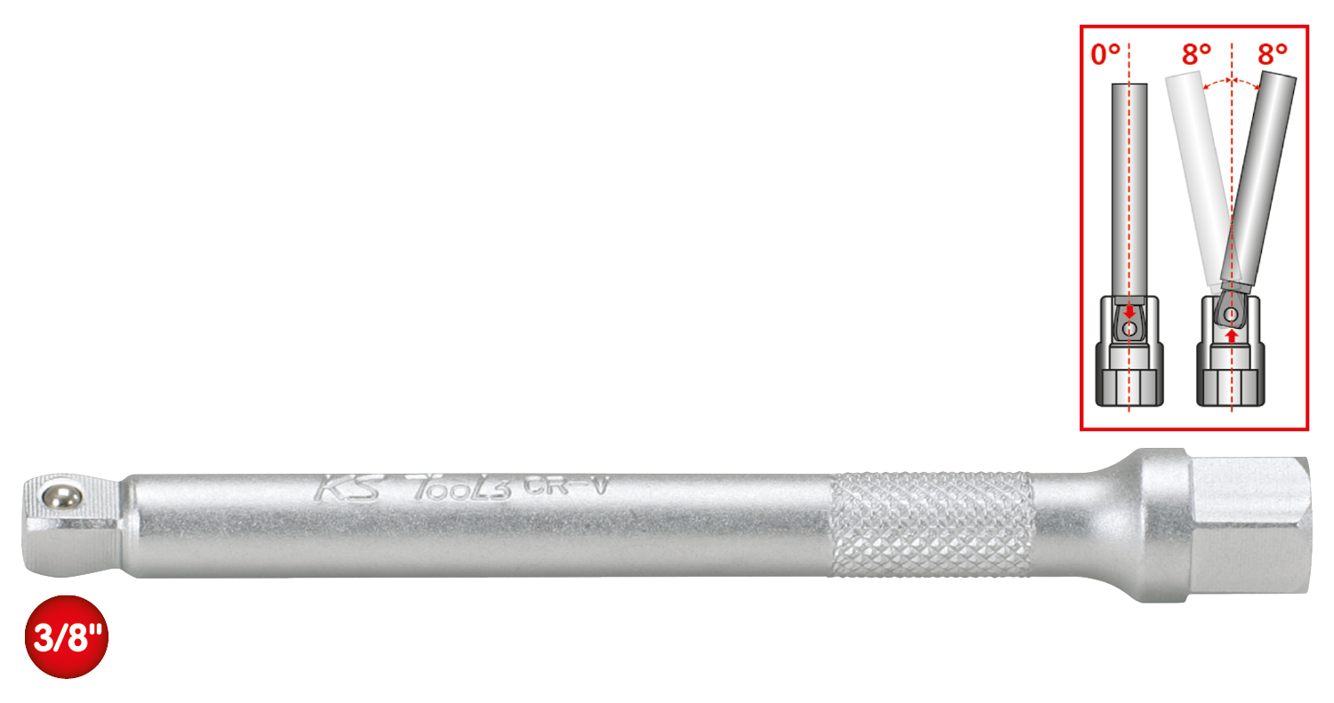 KS TOOLS 3/8" Kipp-Verlängerung