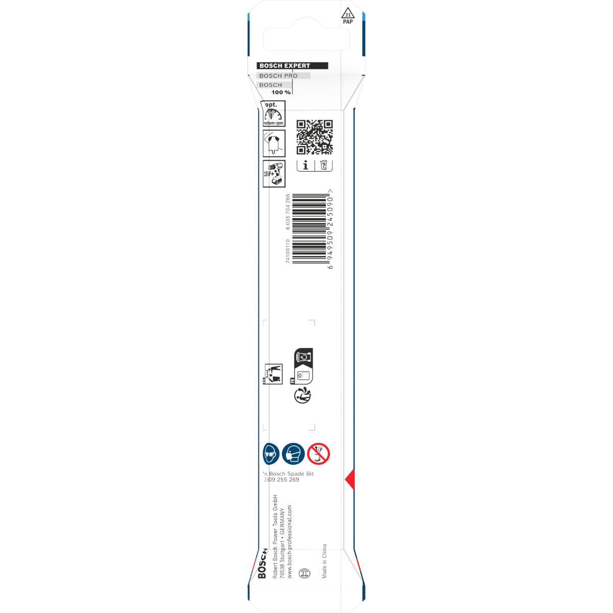 Bosch EXPERT Self Cut Speed Flachfräsbohrer, 8 x 152 mm