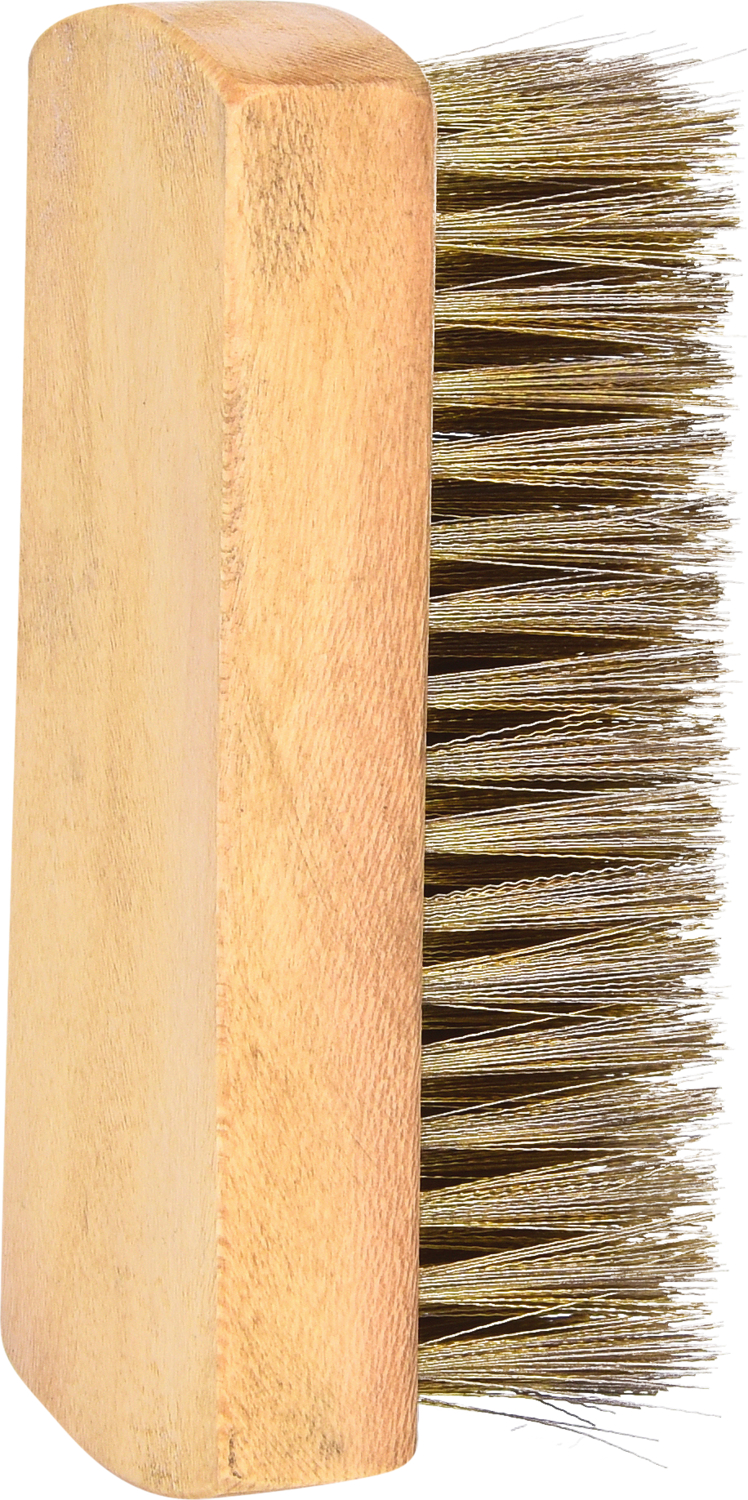 KS Tools BRONZEplus Bürste, Zinnbronzedraht, gewellt, 125 mm