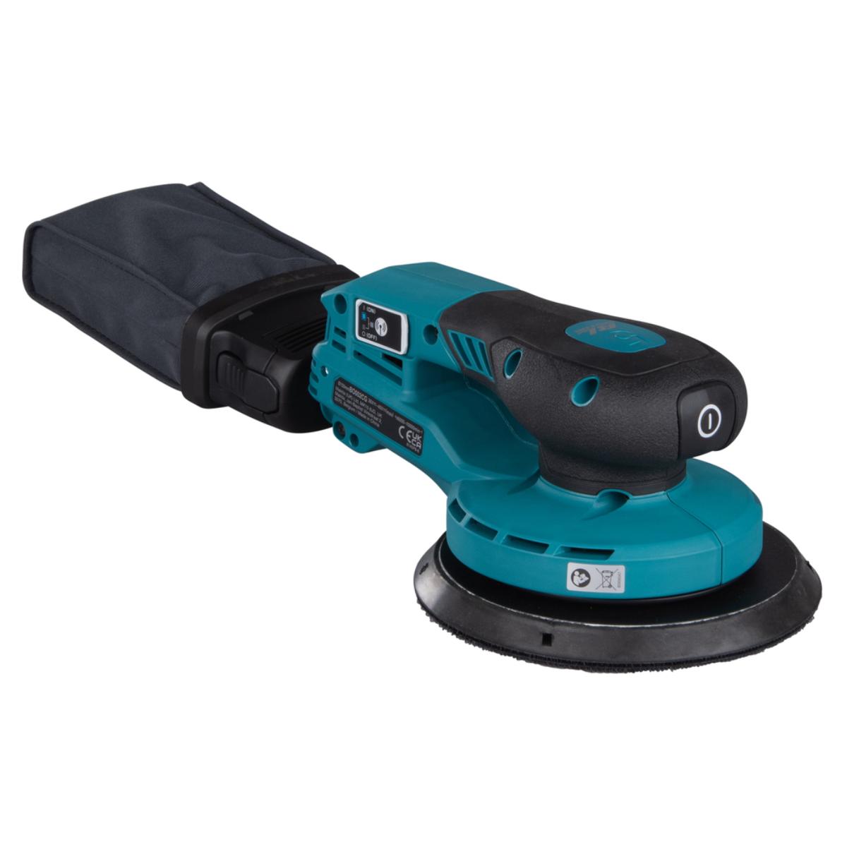 Makita Akku-Exzenterschleifer XGT - Connector - 150 mm Ø - 5,0 mm Hub - 1,6 m Kabel - BO002CGZ