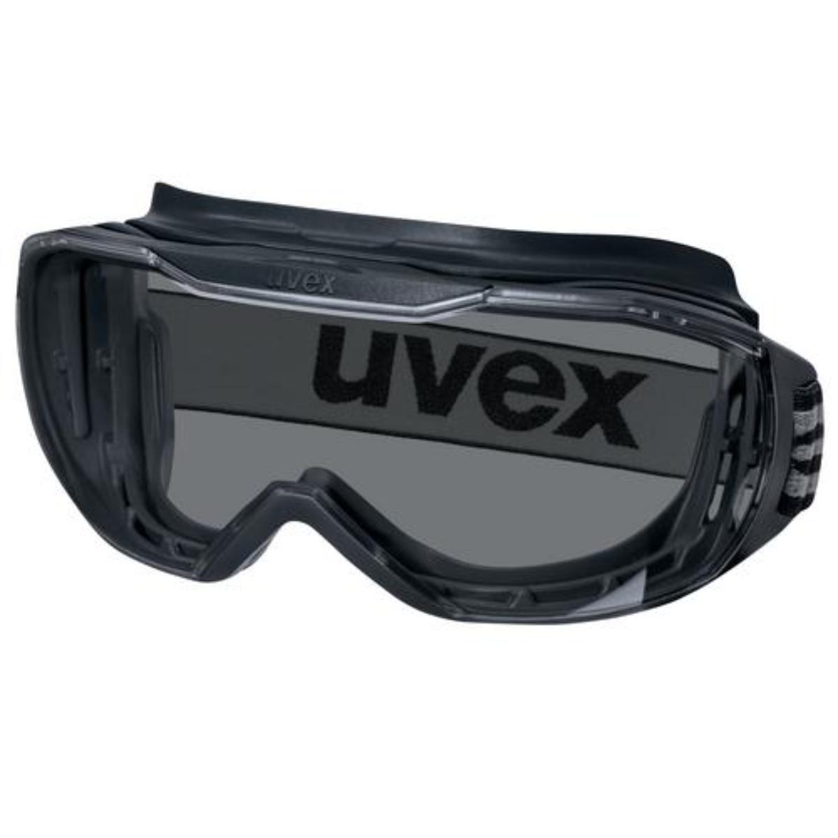 uvex megasonic Vollsichtbrille innen beschlagfrei, außen extrem kratzfest & chemikalienbeständig