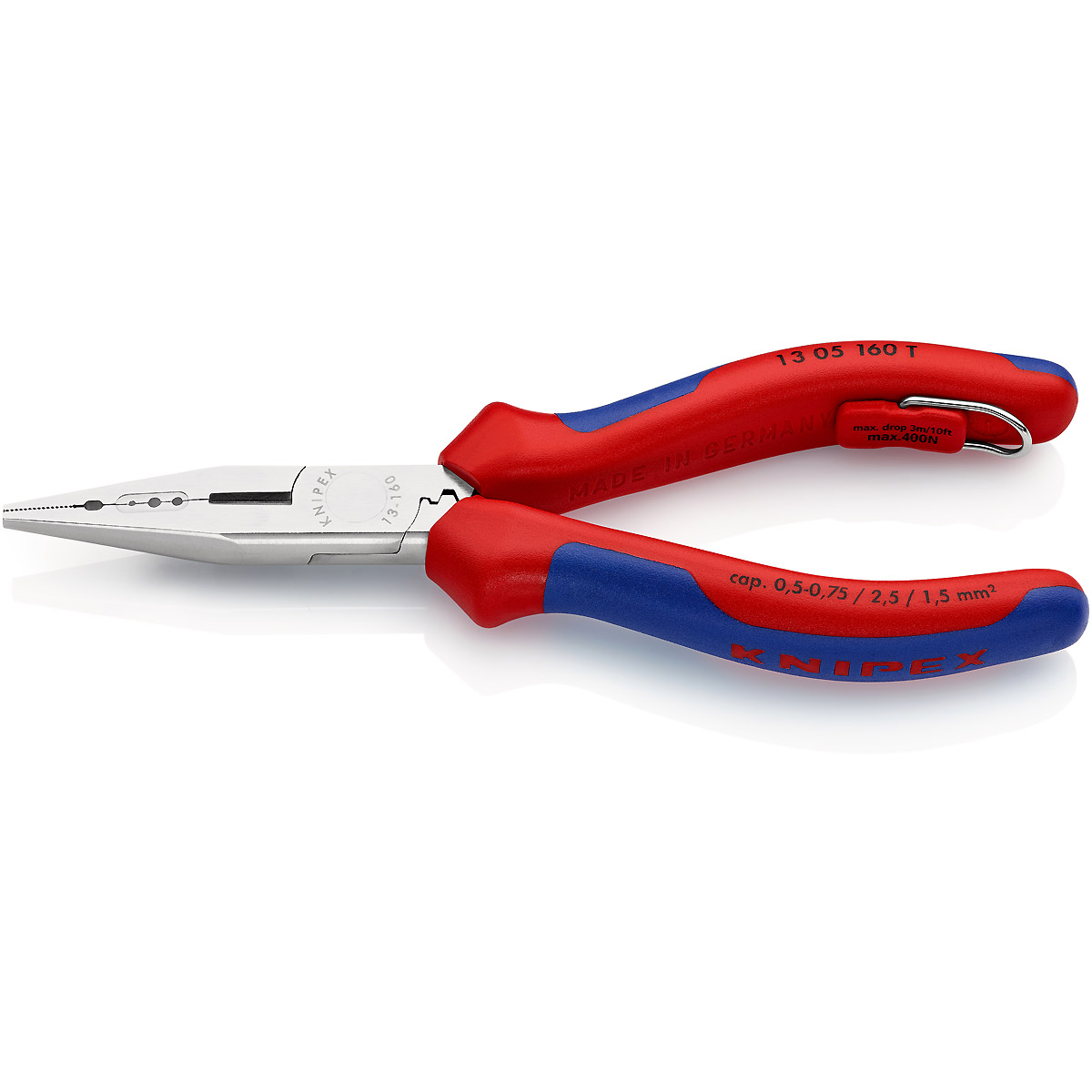 KNIPEX Verdrahtungszange mit Befestigungsöse
