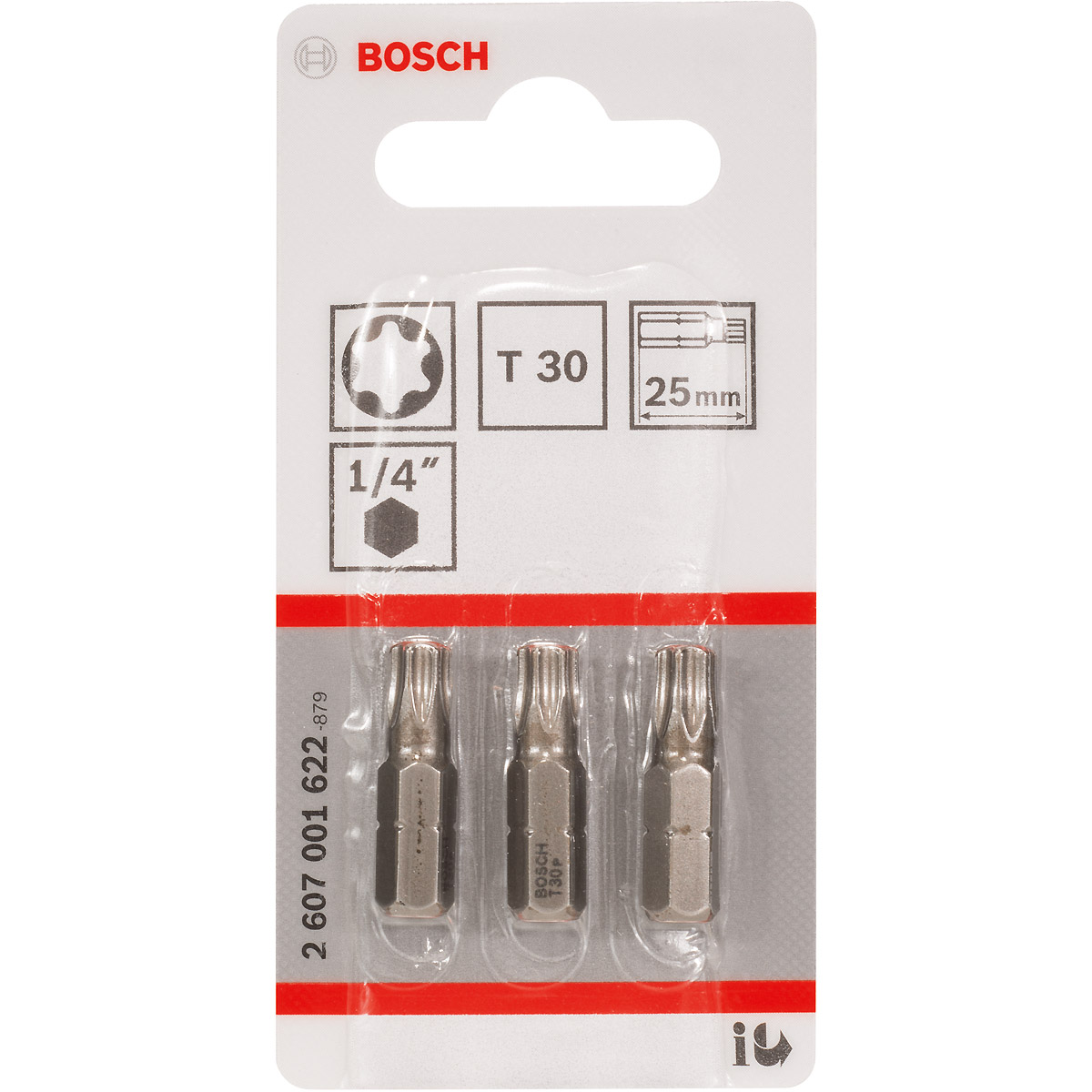 Bosch Schrauberbit Extra-Hart, Torx T30