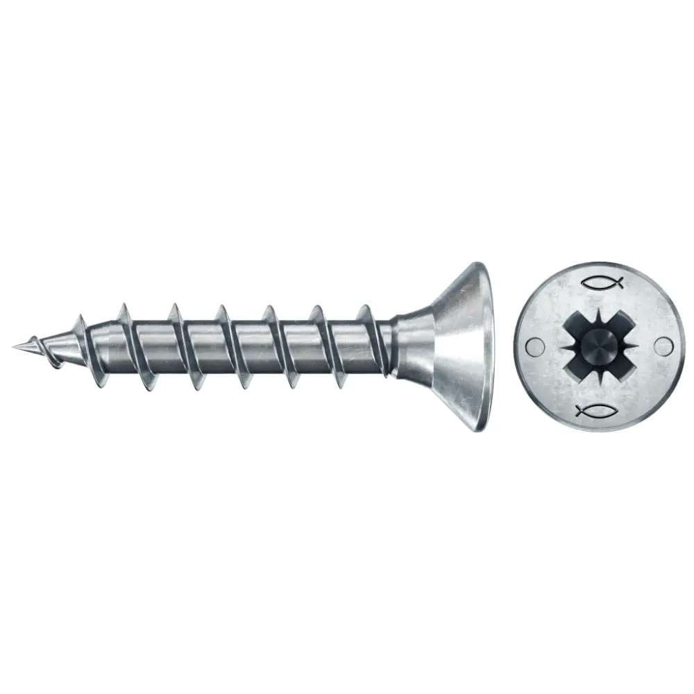 Fischer Spanplattenschraube 3,0x20 PowerFast FPF II CZF BC, Senkkopf, Kreuzschlitz PZ, Vollgewinde