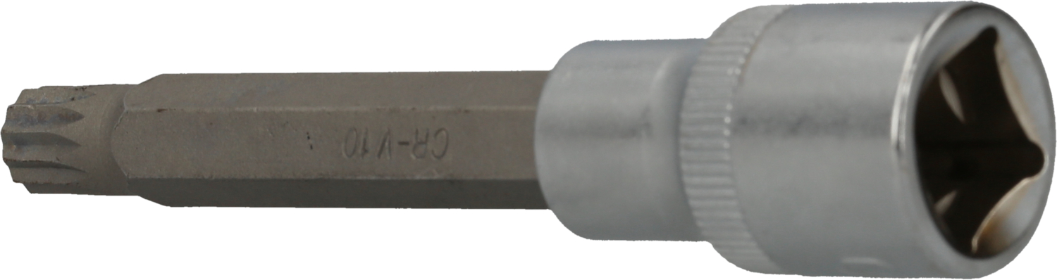 Brilliant Tools 1/2" Vielzahn-Bit-Stecknuss, 100 mm lang