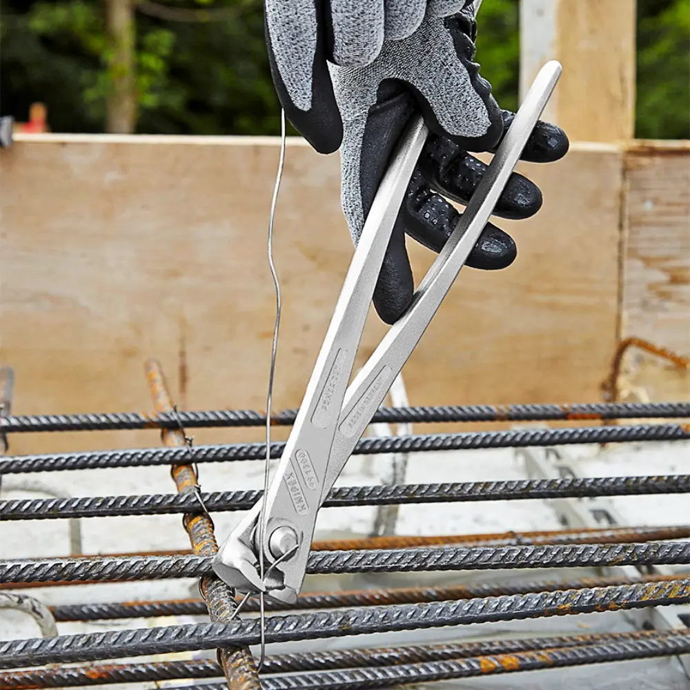 KNIPEX Kraft-Monierzange hochübersetzt glanzverzinkt 300 mm