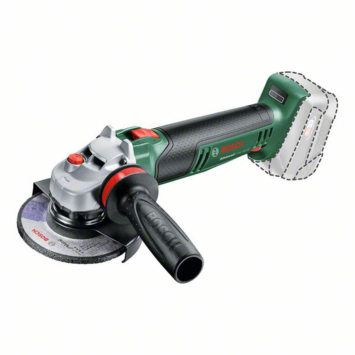 Bosch Akku-Winkelschleifer AdvancedGrind 18V-80