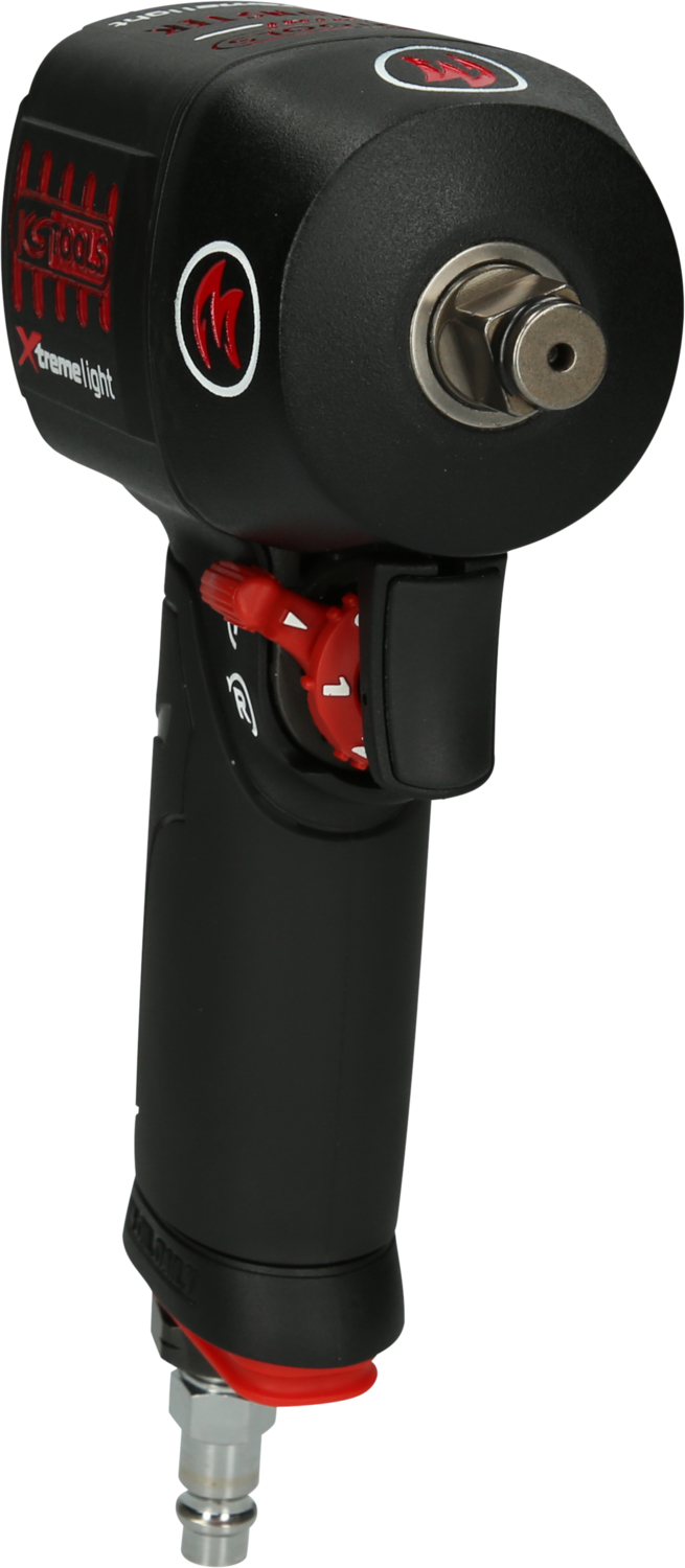 KS Tools 1/2" miniMONSTER Xtremelight Hochleistungs-Druckluft-Schlagschrauber 1.390 Nm