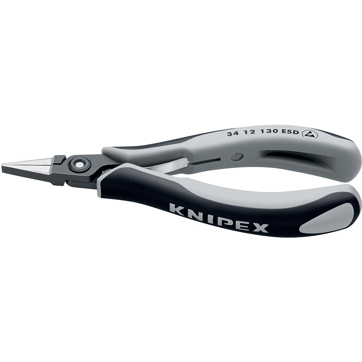 KNIPEX Präzisions-Elektronikzange ESD, flach