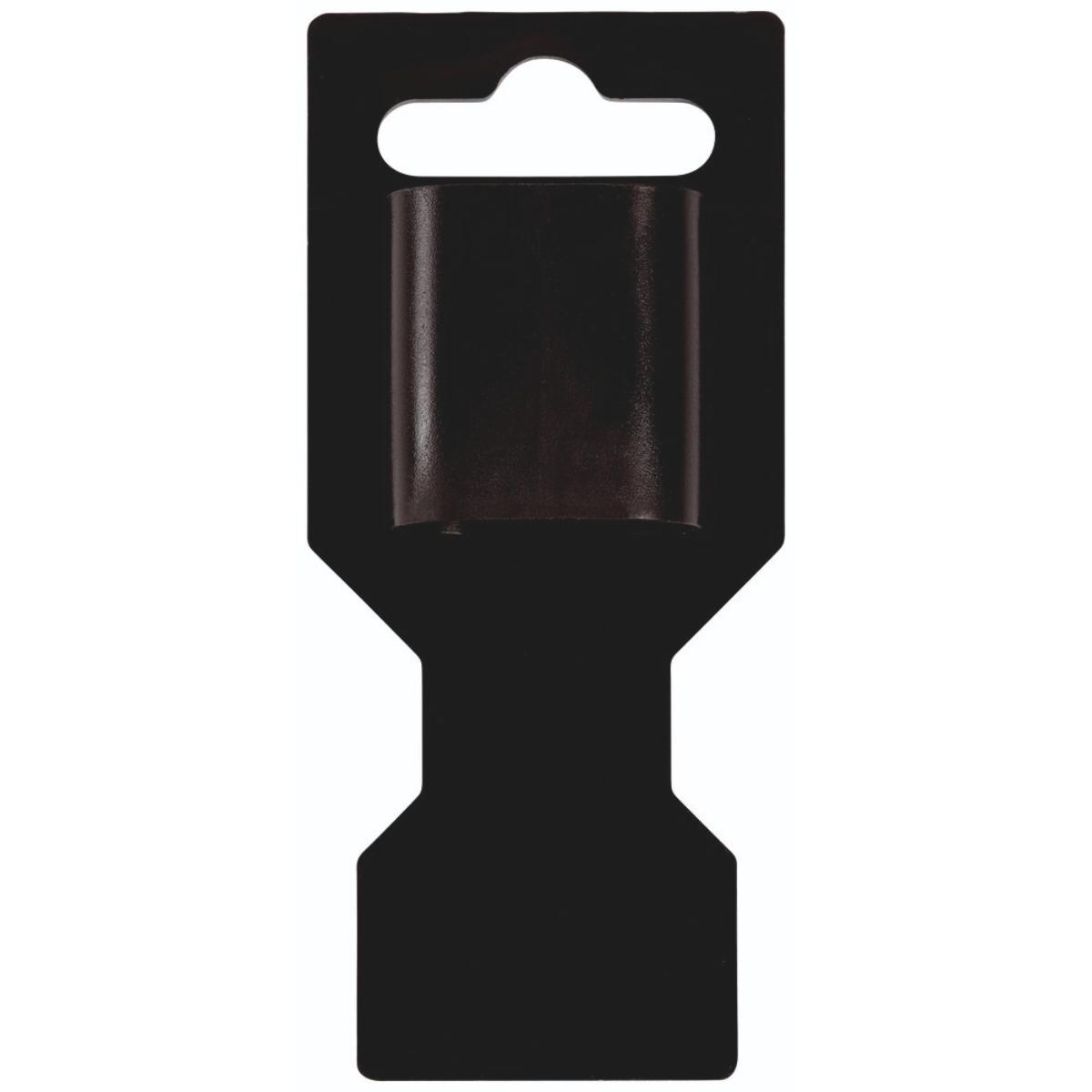 Rennsteig Euro-Halter 26 x 7 mm, schwarz