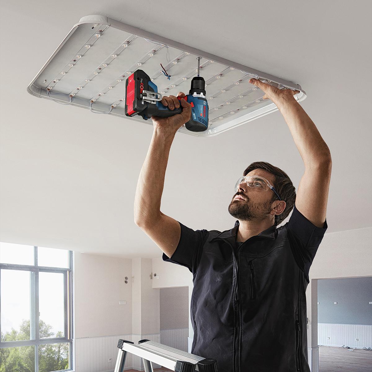 Bosch Akku-Bohrschrauber GSR 18V-65, 2 x Akku ProCORE18V 4.0Ah, L-BOXX-Koffer
