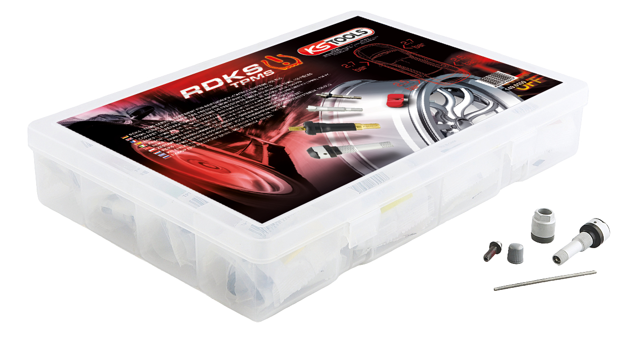KS Tools RDKS - TPMS Service-Sortiment für Reifendruck-Kontrollsysteme, 150-tlg