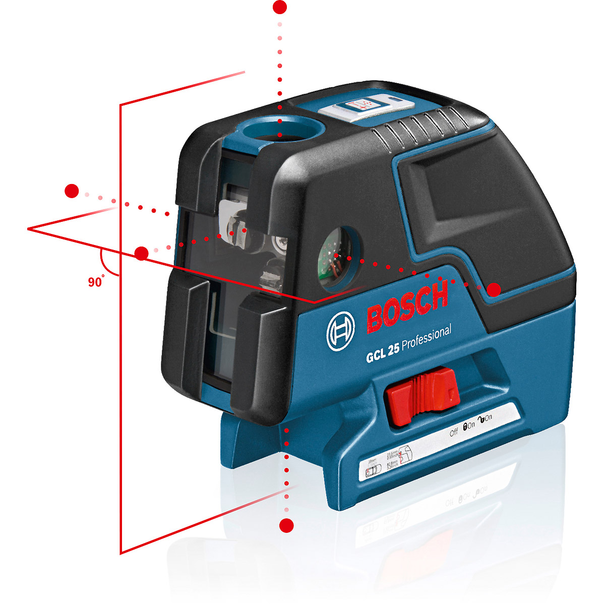Bosch Kombilaser GCL 25, mit Schutztasche