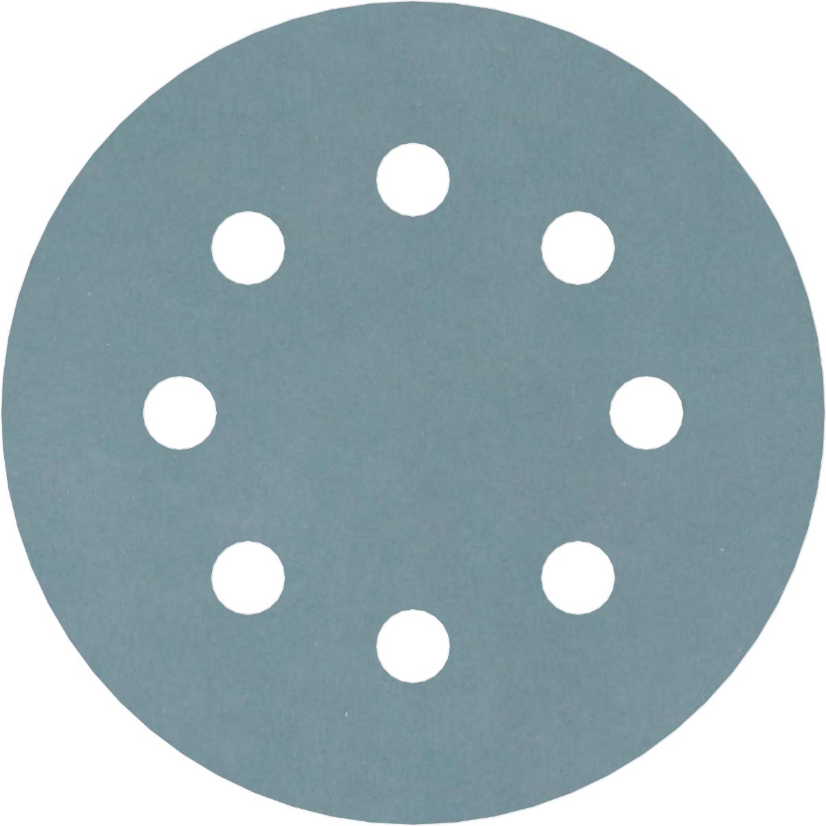 Bosch PRO Schleifblatt F355, 115 mm, 8 Löcher, Klett, 5er-Pack